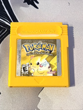 Pokemon Yellow Version - Nintendo Game Boy - Authentic - TESTED & WORKING picture