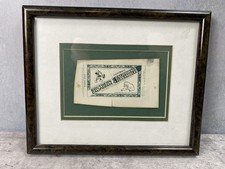 RARE Walt Disney USC VS UCLA Ticket Stub Jackie Robinson Intaglio Print LTD /300 picture