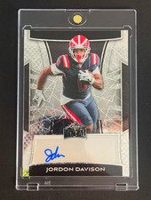 Leaf 2025 Leaf Metal Jordon Davison Auto #BA-JD1 Oregon Ducks picture
