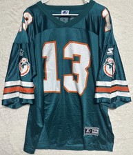 Vintage 1990s STARTER MIAMI DOLPHINS Dan Marino #13 Jersey Size 52/XL. 🔥 picture