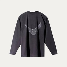Yeezy Gap YZY 10A Dove Long Sleeve Shirt Black Medium  NWT picture