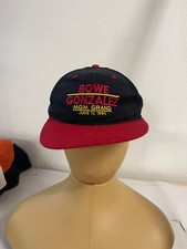 Bowe vs. Gonzalez June 17 1995 MGM Las Vegas Snapback Hat Vintage Boxing New w T picture