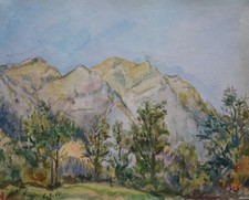 Vaclav Matas (1913-1967) (26) - watercolors - Sinaia (Romania) picture
