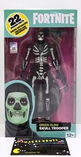 GREEN GLOW SKULL TROOPER Exclusive McFarlane Toys FORTNITE EPIC - NEW picture