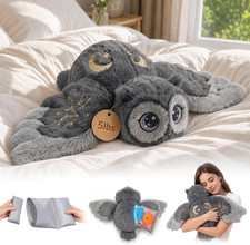 Weighted Stuffed Animals Owl Plush, Heatable Coolable, 2-5Lbs, 23In picture