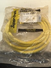 NEW 12FT TPC WIRE & CABLE 84970 SUPER TEX MINI CORDSET CL25E07F012 picture