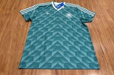 adidas Germany Retro Deutschland Soccer Team Classic Jersey 1990 Mens XL New picture