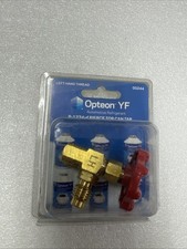 Chemours Option YF R-1234YF Pierce Top Can Tap Valve Left-hand Thread 00244 picture