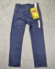 Wrangler 13MWZ Cowboy Cut Original Fit Men's Jeans 34x33 Dark Indigo Cotton NWT picture