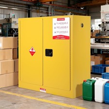 Flammable Safety Cabinet 2/4/30/40/45 Gal Fire Resistant Steel Storage Cabinet picture