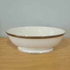 Lenox Landmark Platinum Oval Open Vegetable Bowl 9.5