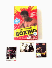 1991 AW All World Boxing Premier Edition Factory Sealed Box 36 Packs Ali picture