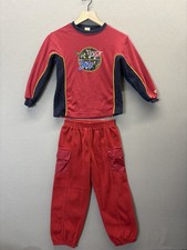 Vintage Gymboree Kids Complete Suit Sleepwear Airplane Graphic Size XL 6 Years picture