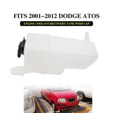 New Engine Coolant Recovery Tank with Cap For 2001-2012 Dodge Atos 25430-02100 picture