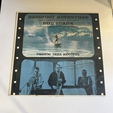 BUD SHANK Barefoot Adventure O.S.T. MONO LP 1961 Pacific Jazz SURF SHELLY MANNE picture