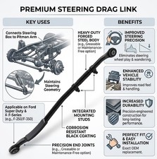Forged Front Adjustable Track Bar for Ram 2500 4WD 2014-2023 | Forged Front Adju picture