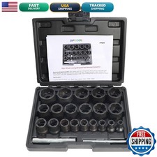 DPTOOL HNUTRE01 Lug Nut Extractor Set Wheel Lock Removal Kit picture