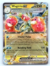 Wugtrio ex 060/162 ~ English Near Mint picture
