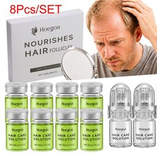 8PCS/SET Hair Regrowth System,Advanced Microneedle Hair Regrowth Treatment NEW picture