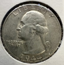 1944-P Washington Quarter - picture