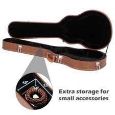Glarry GLP Microgroov Bulge Surface Electric Guitar Hardshell Case with Lock picture
