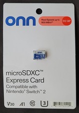 Onn 512GB Micro SD Express Card Nintendo Switch 2*BRAND NEW*NEVER OPENED* picture