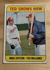 1969 Topps - Ted Williams, Mike Epstein #539 Good picture