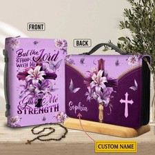 Personalized Christian Bible Cover Custom Name Faith Gift for Women Faith Gifts picture