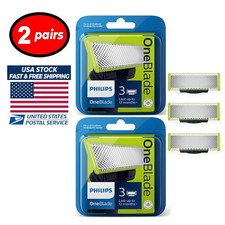 Philips Norelco QP230/80 Replacement Blades - 3 Pack x 2 PAIRS SHIPS FREE picture