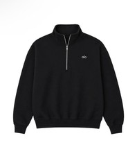 Alo Yoga Black Accolade Quarter Zip Pullover XS-XXL, New,  picture