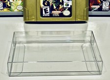 25PC N64 CARTRIDGE PROTECTORS Side Opening Clear Box Sleeves Case Nintendo 64 picture