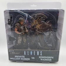Private William Hudson Vs Xenomorph Warrior Aliens 2013 NECA Reel Toys Sealed A5 picture