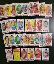 1969-70 Topps Basketball Lot - 62 Cards - W/ Dave DeBusschere and Happy Hairston picture