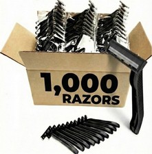 1,000 Pack Black Disposable Razors - No lube Strip picture