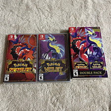 Nintendo Switch Pokemon Scarlet and Pokemon Violet Double pack picture