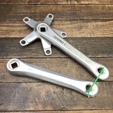 Vintage Sugino VP Crankset 165mm 110 BCD Square Taper 165 Double Japan OG 80s picture