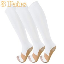 3Pair Copper Infused Compression Socks with Bamboo Charcoal & Copper Socks S-XXL picture