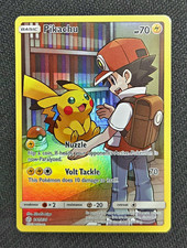 PACK FRESH 2019 POKEMON SM COSMIC ECLIPSE PIKACHU 241/236 SECRET RARE FA HOLO picture