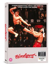 Bloodsport (4K UHD + Blu-ray Mediabook) Cover B - Brand New & Sealed picture
