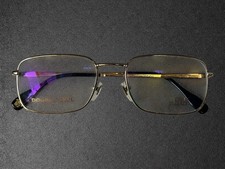 Ultra Rare Gianni Versace H91 . 482 Double 24KT Gold OR/L Eyeglasses Frames  picture