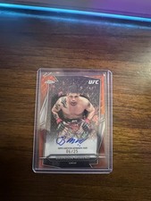 2026 Topps Chrome UFC Brandon Moreno Auto Orange Geo Refractor 06/25 BAV-BM picture