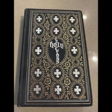 1893’s Family Holy Bible From 1st Bishop Of Lexington picture