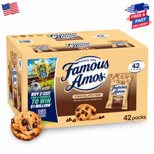 Famous Amos Chocolate Chip Cookies, 2 oz., 42 pk. picture