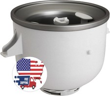Accesorio para hacer helados, fácil de limpiar con agua tibia y jabón, NUEVO US picture