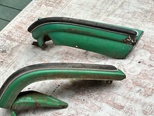 OEM Vintage Porsche 911 912 SWB Rear Bumper Corners & Guards 1965-1968 picture