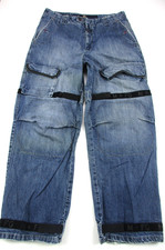 Mens 36x33 Marithe Francois Girbaud Jeans Shuttle Tape Vintage Blue picture