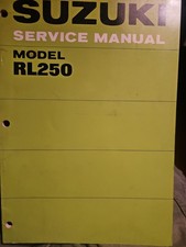 Suzuki RL250 Exacta  Workshop  Service Manual 1974 Rare picture