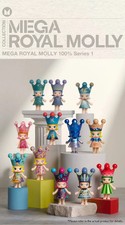 BRAND NEW POP MART MEGA ROYAL MOLLY 100% Series Figure in SEALED BOX picture