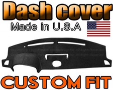 Fits 2003-2006 INFINITI G35 WITH CLOCK  DASH COVER MAT DASHBOARD PAD / BLACK picture