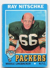 1971 Topps #133 Ray Nitschke picture